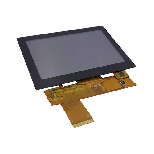 Display Elektronik LCD-Display Weiß 800 x 480 Pixel (B x H x T) 126.00 x 85.55 x 5.45mm DEM800480S1 von Display Elektronik