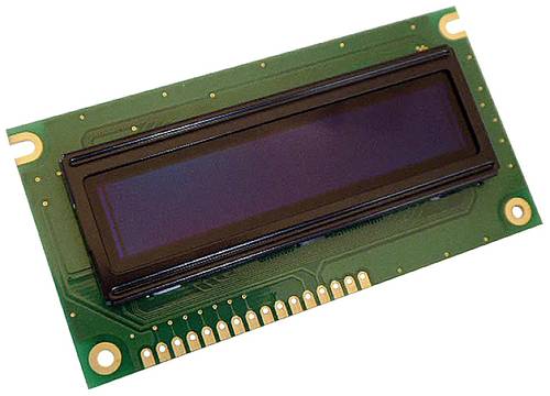 Display Elektronik OLED-Modul Gelb Schwarz 16 x 2 Pixel (B x H x T) 84 x 10 x 44mm DEP16202-Y von Display Elektronik