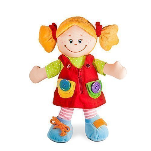 Weiche Stoffpuppe Mädchen 36 cm Lernpuppe Kuschelpuppe Weiche Stoffpuppe Mädchen 36 cm Lernpuppe Kuschelpuppe von Small Foot