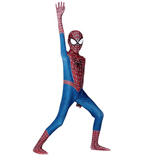 Diudiul Spiderman Kostüme für Kinder Action Dress Ups und Zubehör Party Cosplay Kostüm von Diudiul