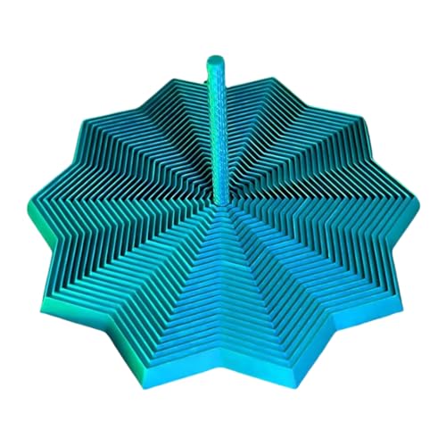 3D -Gedruckter Zappel -Tar, nnovatives Spiraldesign, 1 Stück, T Tar Spinner Gadget, kompaktes Handwerkzeug, glattem rotierender Mechanismus für Kinder Teenager Erwachsene Partygeschenk von Diuyzoc