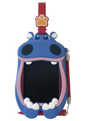 Diver Tablet Animal Pädagogisches Tablet zum Zeichnen und Schreiben, ideal für Vorschulalter, LCD-Display 10,2 cm (4 Zoll), mit Radierknopf und Nadelstift von Diver Tablet Animal