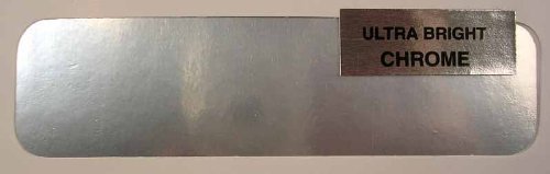 Bare Metal Foil Co 007 6x11 Thin Sheet Ultra Bright Chrome Foil by Bare Metal Foil von Divers