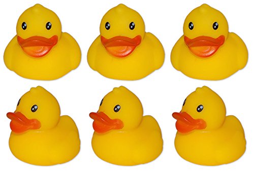 18 x Quietscheenten 4 cm Badeenten Badeente Ente Badezubehör Ducks Mitgebsel von Diverse