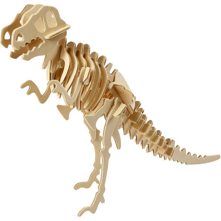 3D-Figur zum Zusammensetzen, Dinosaurier, Größe 33x8x23 cm, 1 Stk 3D-Figur zum Zusammensetzen, Dinosaurier, Größe 33x8x23 cm, 1 Stk von Diverse