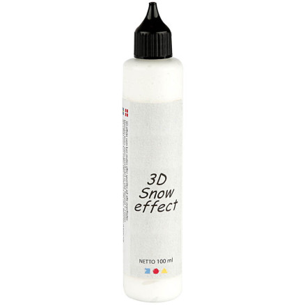 3D Strukturschnee, Weiß, 100 ml/ 1 Fl. 3D Strukturschnee, Weiß, 100 ml/ 1 Fl. von Diverse