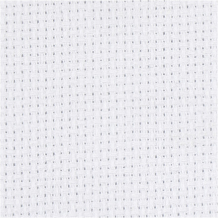 Aida-Stoff, Größe 50x50 cm, weiß, 70 Kästchen pro 10 cm, 1 Stk. Aida-Stoff, Größe 50x50 cm, weiß, 70 Kästchen pro 10 cm, 1 Stk. von Diverse