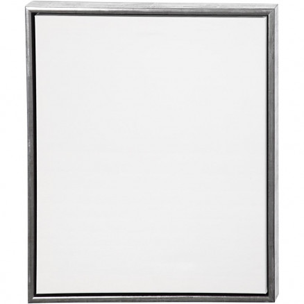 ArtistLine Leinwand mit Rahmen, Weiß/Antiksilber, 50x60cm/54x64x3cm, 1 ArtistLine Leinwand mit Rahmen, Weiß/Antiksilber, 50x60cm/54x64x3cm, 1 von Diverse