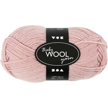 Babywolle, L 172 M, Staubrosé, 50 g/ 1 Knäuel von Diverse