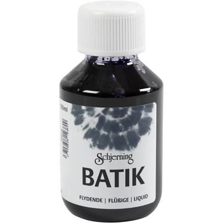 Batikfarbe, Marineblau, 100 ml/ 1 Fl. von Diverse
