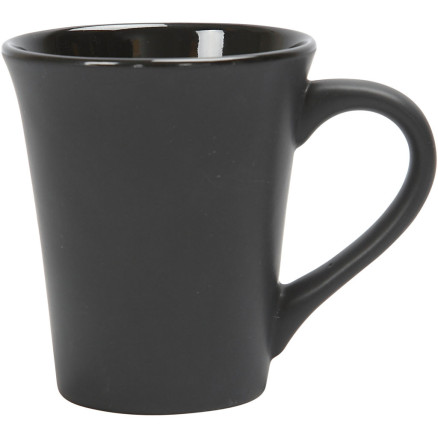 Becher , H 10 cm, D 5,9-8,7 cm, 300 ml, Schwarz, 12 Stk/ 1 Pck Becher , H 10 cm, D 5,9-8,7 cm, 300 ml, Schwarz, 12 Stk/ 1 Pck von Diverse