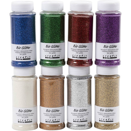 Bio Sparkles, Sortierte Farben, 8x140 ml/ 1 Pck von Diverse