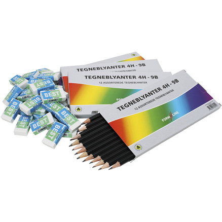 Bleistift-Set, B,2B,4B,5B,6B,8B,9B,HB,H,2H,3H,4H, 1 Pck Bleistift-Set, B,2B,4B,5B,6B,8B,9B,HB,H,2H,3H,4H, 1 Pck von Diverse