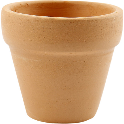Blumentopf, H 4,2 cm, D 5 cm, 48 Stk/ 1 Pck von Diverse