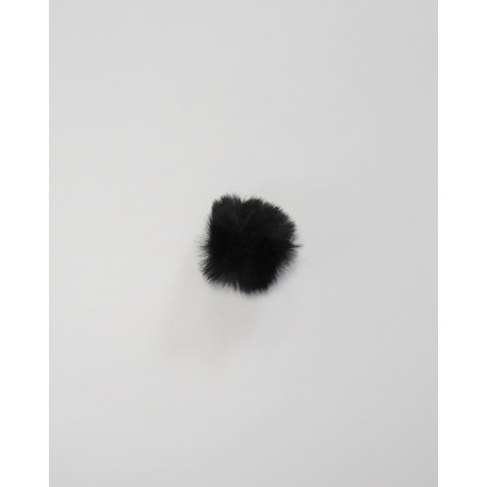 Bommel Acryl Schwarz 50mm Bommel Acryl Schwarz 50mm von Diverse