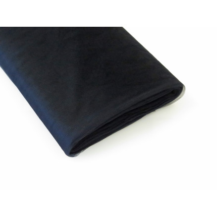 Brauttüll Nylon 06 Schwarz 280cm - 50cm von Diverse