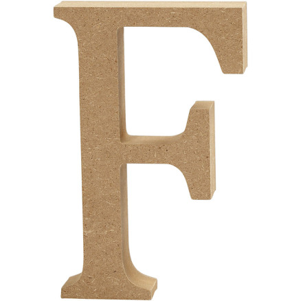 Buchstabe, F, H: 8 cm, Dicke 1,5 cm, 1 Stk. Buchstabe, F, H: 8 cm, Dicke 1,5 cm, 1 Stk. von Diverse