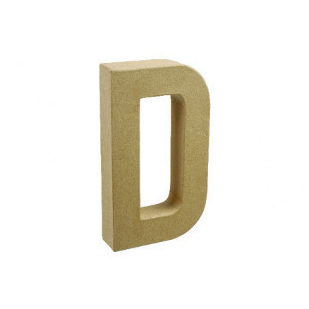 Buchstabe Karton D 20x11,5cm - 1 Stk von Diverse