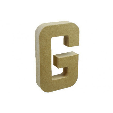 Buchstabe Karton G 20x11,5cm - 1 Stk von Diverse