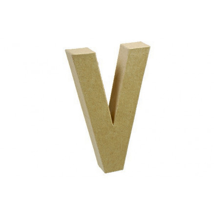 Buchstabe Karton V 20x11,5cm - 1 Stk von Diverse
