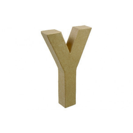 Buchstabe Karton Y 20x11,5cm - 1 Stk von Diverse