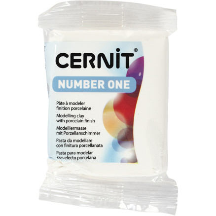 Cernit, Opak weiß (027), 56 g/ 1 Pck von Diverse