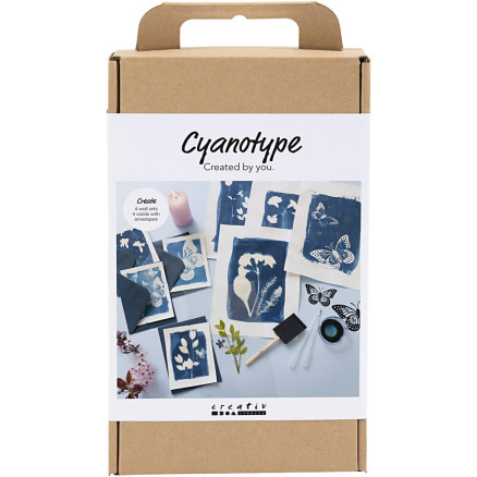 DIY Kit Cyanotypie, blau, 1 Pk. DIY Kit Cyanotypie, blau, 1 Pk. von Diverse
