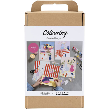 DIY Kit Färbung, Collage, 1 Pk. von Diverse