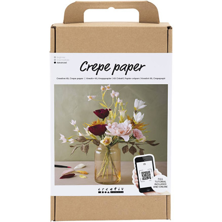 DIY Kit Krepppapier, Blumenstrauß, Stretch/Krepp: 180%, 1 Pk. DIY Kit Krepppapier, Blumenstrauß, Stretch/Krepp: 180%, 1 Pk. von Diverse
