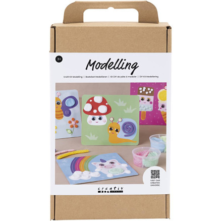 DIY Kit Modellieren, Dekorationsplatte, 1 Pk. DIY Kit Modellieren, Dekorationsplatte, 1 Pk. von Diverse