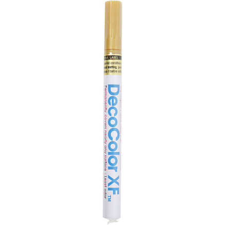 Dekorativer Marker, Strich 1,2 mm, gold, 1 Stk. Dekorativer Marker, Strich 1,2 mm, gold, 1 Stk. von Diverse