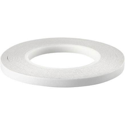 Doppelseitiges Klebeband, B 9 mm, 6x50 m/ 1 Pck von Diverse