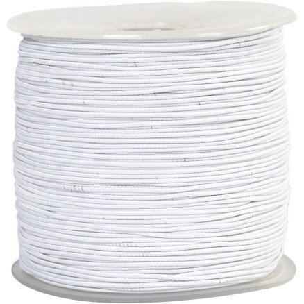 Elastische Schnur, Dicke 1 mm, Weiß, 250 m/ 1 Rolle Elastische Schnur, Dicke 1 mm, Weiß, 250 m/ 1 Rolle von Diverse