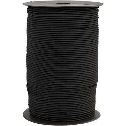 Elastische Schnur, Dicke 2 mm, Schwarz, 250 m/ 1 Rolle von Diverse