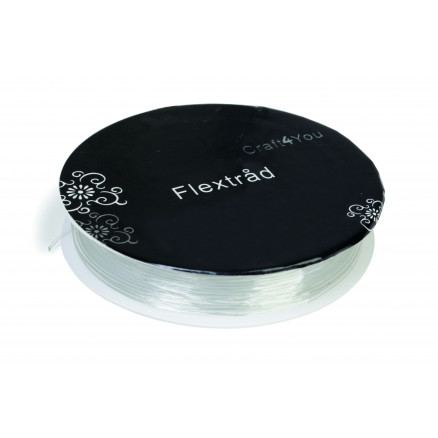 Elastischer/Flexdraht Klar 0,5 mm 8 m von Diverse