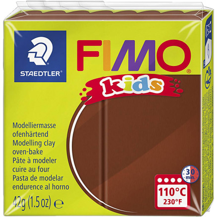 FIMO® Kids Clay, Braun, 42 g/ 1 Pck von Diverse