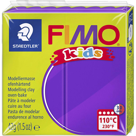 FIMO® Kids Clay, Flieder, 42 g/ 1 Pck von Diverse