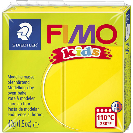 FIMO® Kids Clay, Gelb, 42 g/ 1 Pck von Diverse