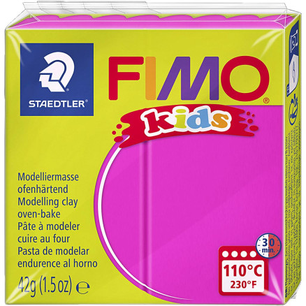 FIMO® Kids Clay, Pink, 42 g/ 1 Pck von Diverse