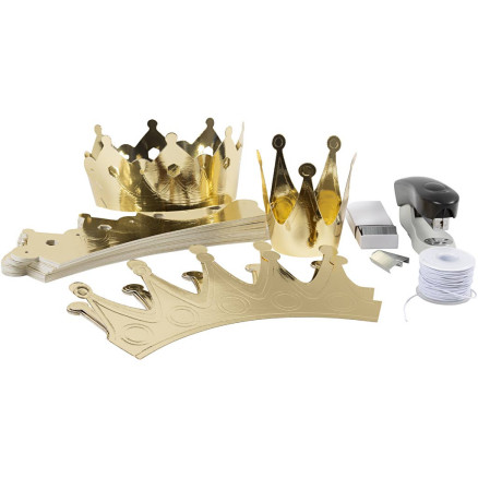 Faschingskronen - selbst zusammenstellen, 1 Set von Diverse