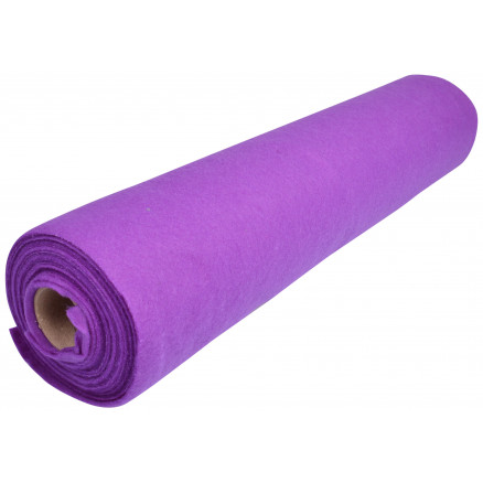 Filz/Filzrolle Dunkellila 0,45x5m von Diverse