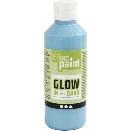 Fluoreszierende Farbe, Fluoreszierend Hellblau, 250 ml/ 1 Fl. Fluoreszierende Farbe, Fluoreszierend Hellblau, 250 ml/ 1 Fl. von Diverse