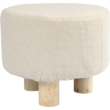 Fußbank, H 21,5 cm, D 26 cm, 1 Stk Fußbank, H 21,5 cm, D 26 cm, 1 Stk von Diverse