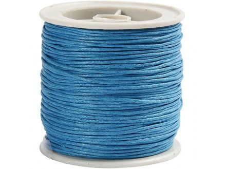 Garn für Lucet oder Strickgabel gewachst Türkis 1mm 40m von Diverse