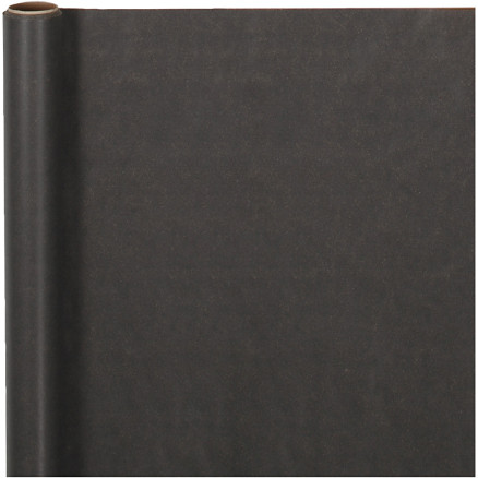Geschenkpapier , B 50 cm, 60 g, Schwarz, 5 m/ 1 Rolle von Diverse