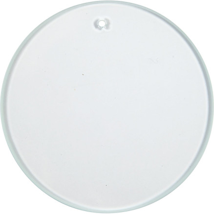 Glasplatten, rund, D 7 cm, Dicke 3 mm, 10 Stk/ 1 Pck Glasplatten, rund, D 7 cm, Dicke 3 mm, 10 Stk/ 1 Pck von Diverse