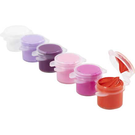 Hobbyfarbe Plus Color, Harmonie in Lila-Pink, 6x5 ml/ 1 Pck von Diverse