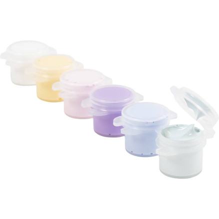 Hobbyfarbe Plus Color, Pastellfarben, 6x5 ml/ 1 Pck von Diverse