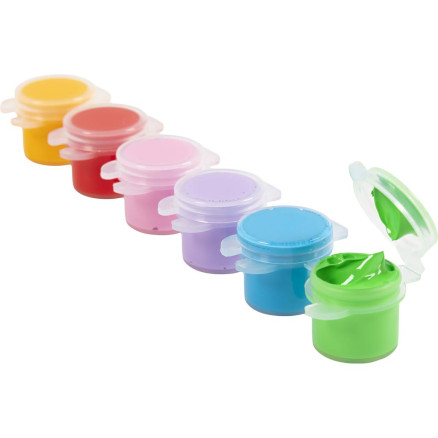 Hobbyfarbe Plus Color, Sort. Farben, 6x5 ml/ 1 Pck von Diverse