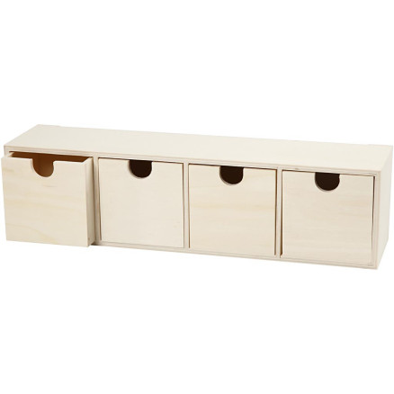 Holzkasten, Größe 9,2x34,7 cm, 1 Stk Holzkasten, Größe 9,2x34,7 cm, 1 Stk von Diverse